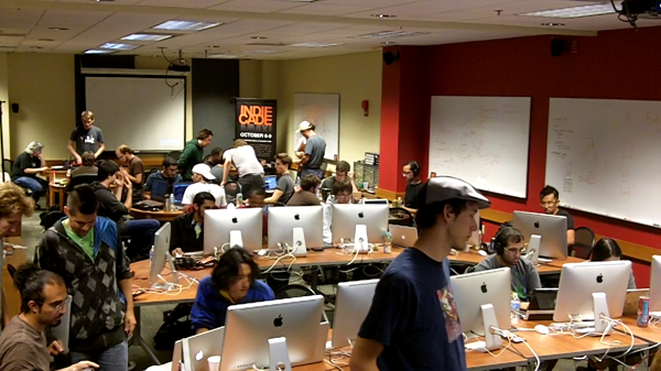 Game Jam development room